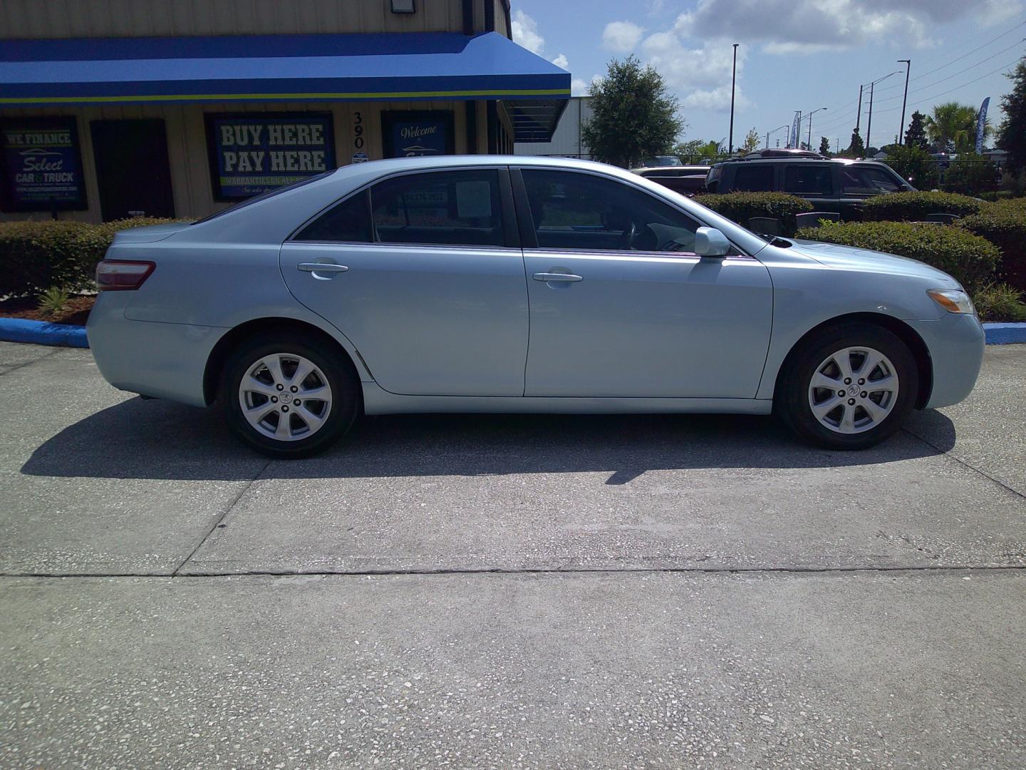 2007 BLUE TOYOTA CAMRY CE; SE; LE; XL (4T1BE46K17U) , located at 390 Hansen Avenue, Orange Park, FL, 32065, (904) 276-7933, 30.130497, -81.787529 - Photo#2